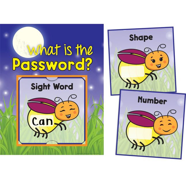 What Is The Password? 3-In-1 Poster Set