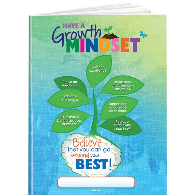 Really Good Stuff® Growth Mindset Lined Journals