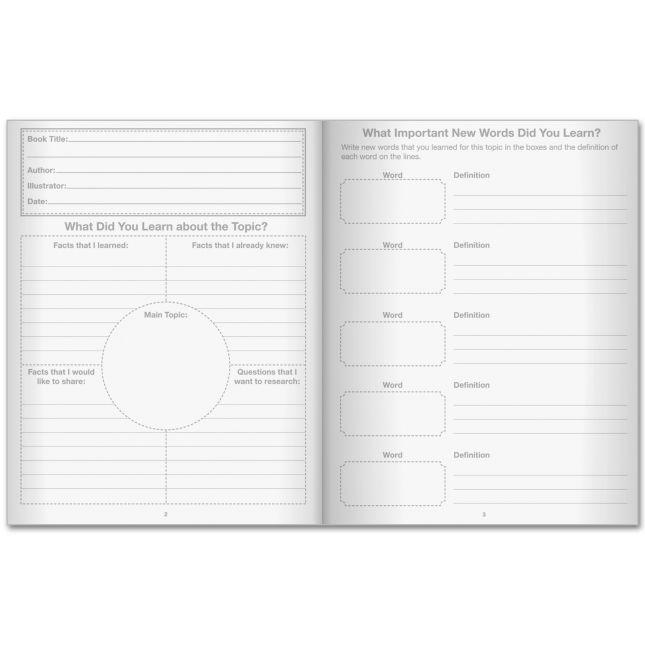 Read And Respond Flip Journals - 12 journals