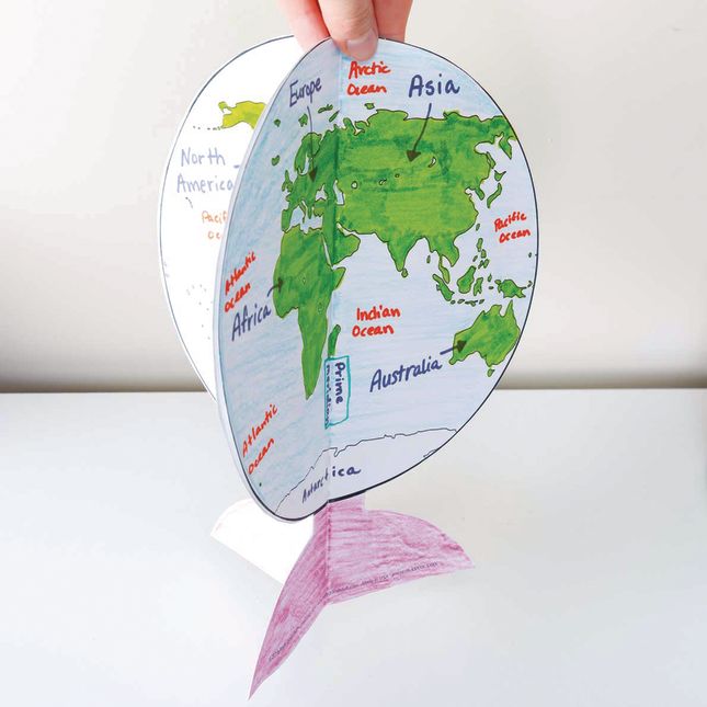 Ready-To-Decorate® 3-D Globes - 24 globes