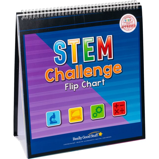 Really Good Stuff® STEM Challenge Flip Chart -