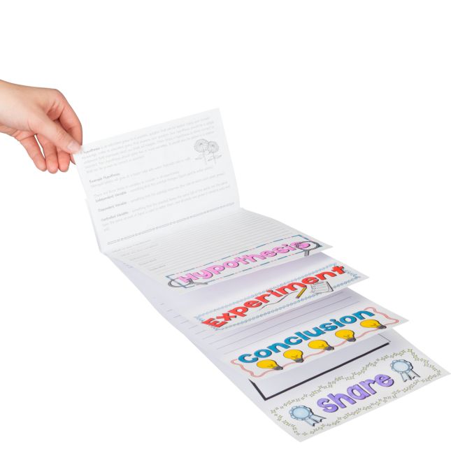 Build-Your-Own Flip Books™ - The Scientific Method - 24 flip books