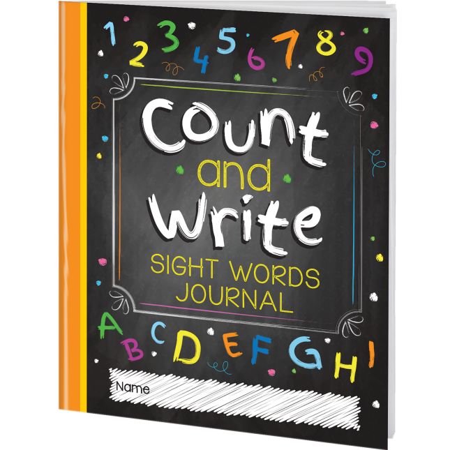 Count And Write Sight Words Journals - 12 journals