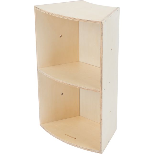 Curved Segment Bookcase - 1 bookcase