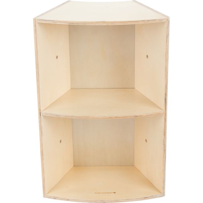 Curved Segment Bookcase - 1 bookcase