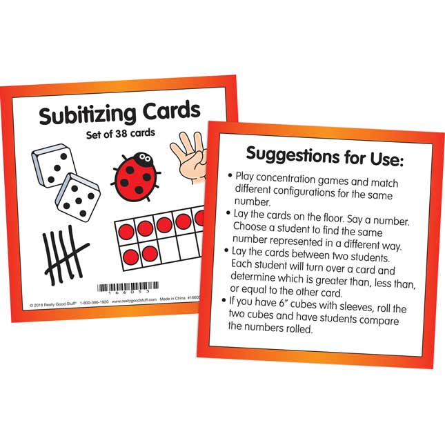 Subitizing Cards