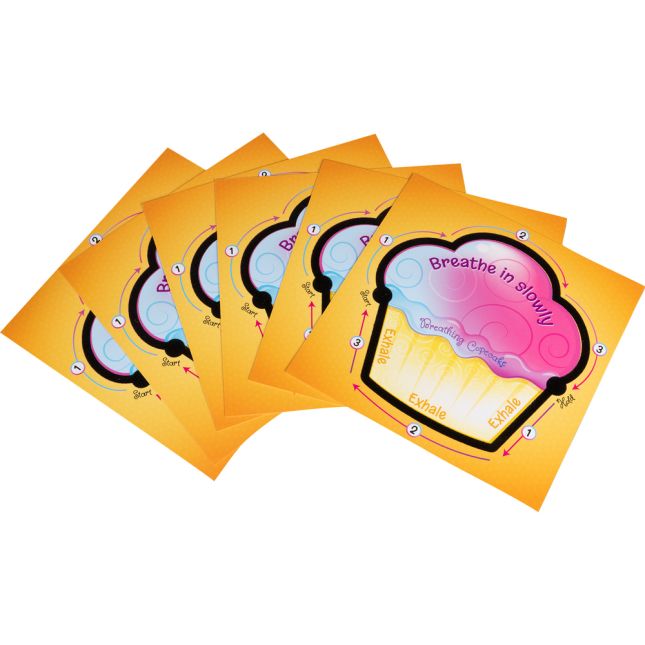 Tactile Breathing Copecake Cards - 6 cards