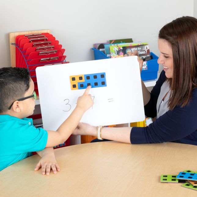 Jumbo Magnetic Number Composing Tiles