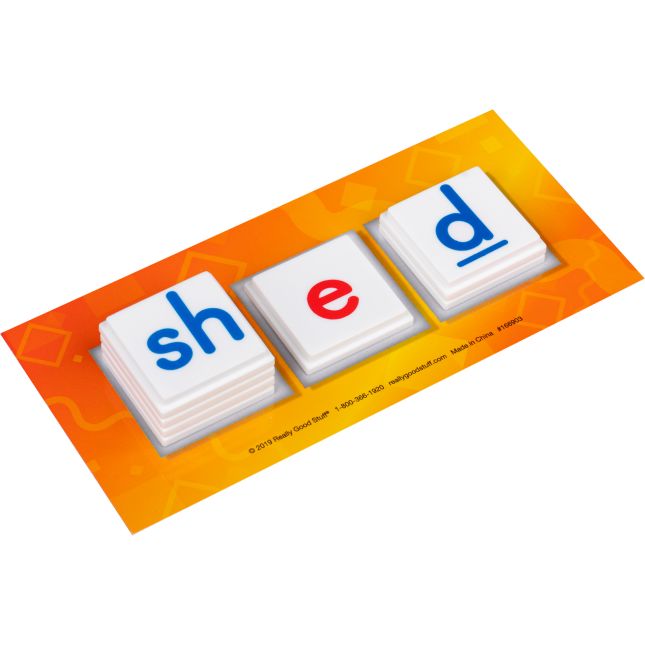 Letter Stacking Tiles - 100 tiles