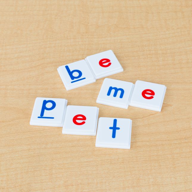 Letter Stacking Tiles - 100 tiles