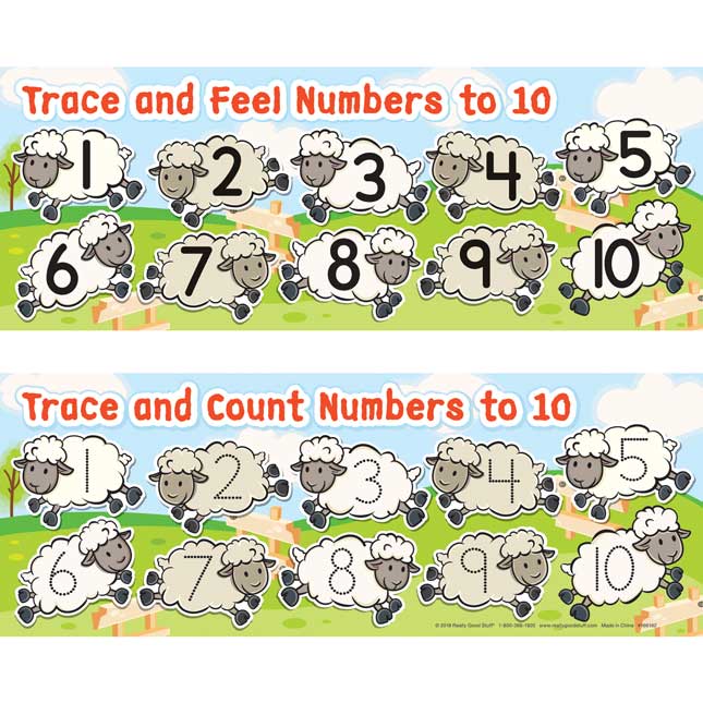 Counting Sheep Tactile Strips