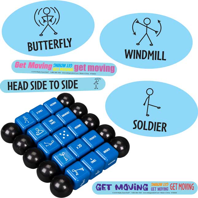 Really Good Stuff® Get Moving Kit - 1