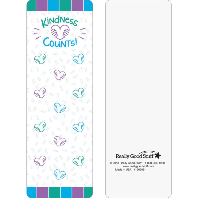 Kindness Counts Bookmarks - 24 bookmarks