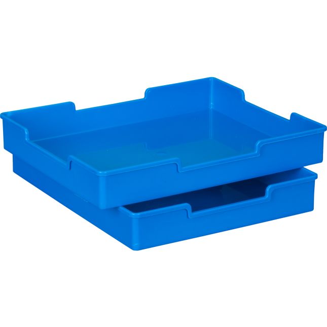 Really Good Stuff Plastic Trays - Tan, 6 Pack by Really Good Stuff