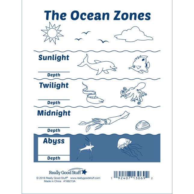 The Ocean Zones Kit - 1 multi-item kit