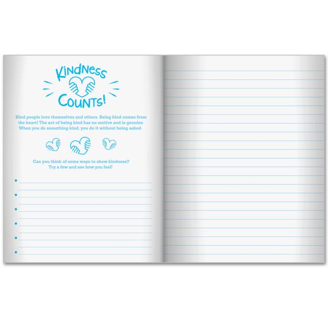 Really Good Stuff® Kindness Counts Journals - 12 journals