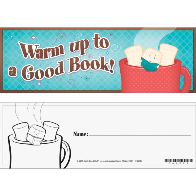 Warm Up To A Good Book Bookmarks