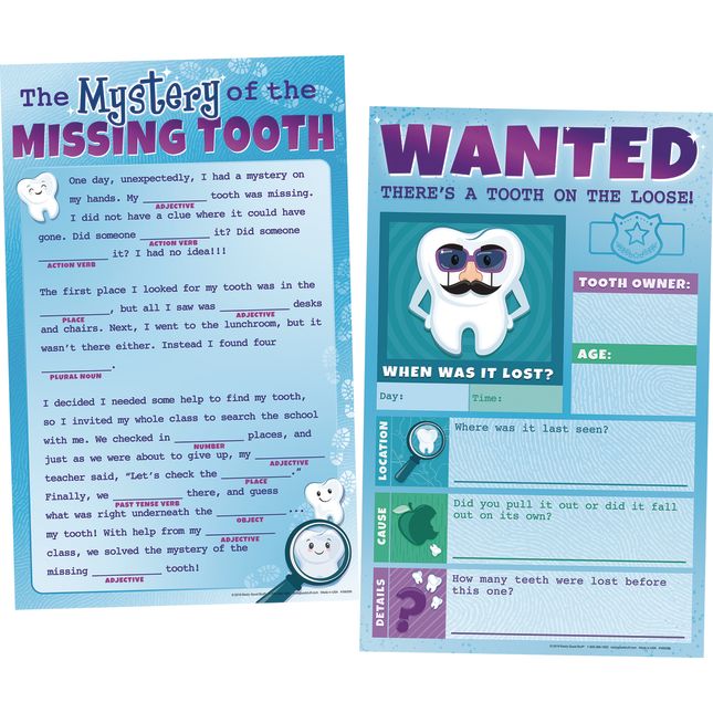 Missing Tooth Posters - 2 posters