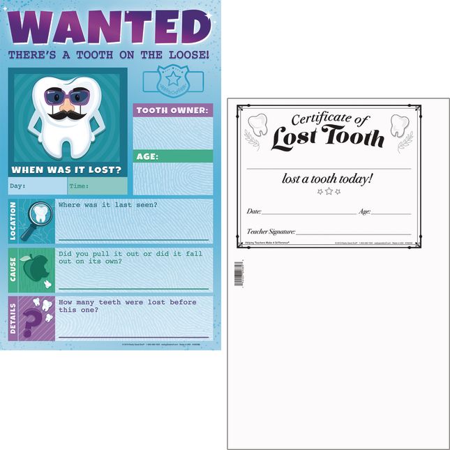 Missing Tooth Posters - 2 posters