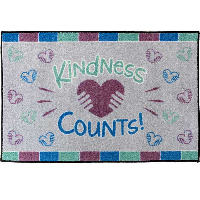 Kindness Counts Welcome Mat