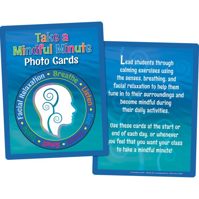 Really Good Stuff® Take A Mindful Minute Photo Cards - 11 cards_4