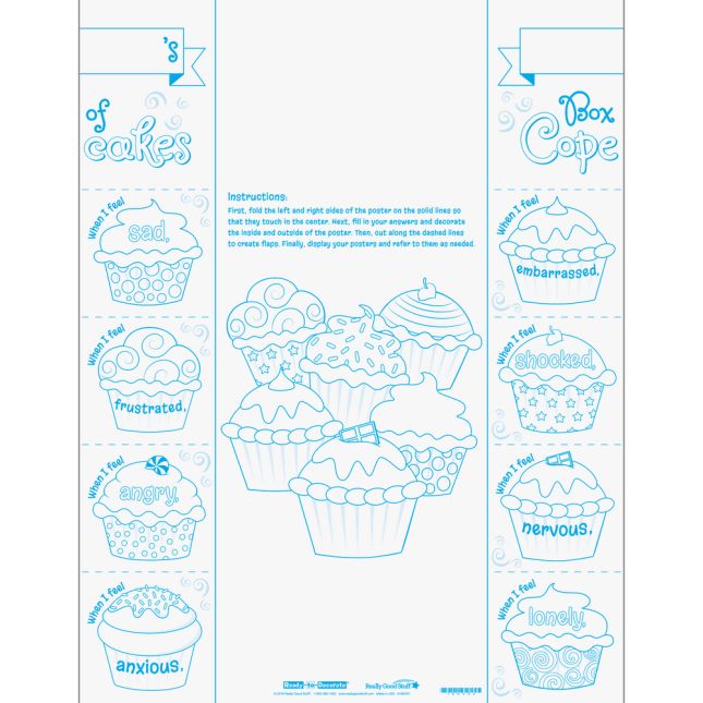 Ready-To-Decorate® Copecakes Posters - 24 posters