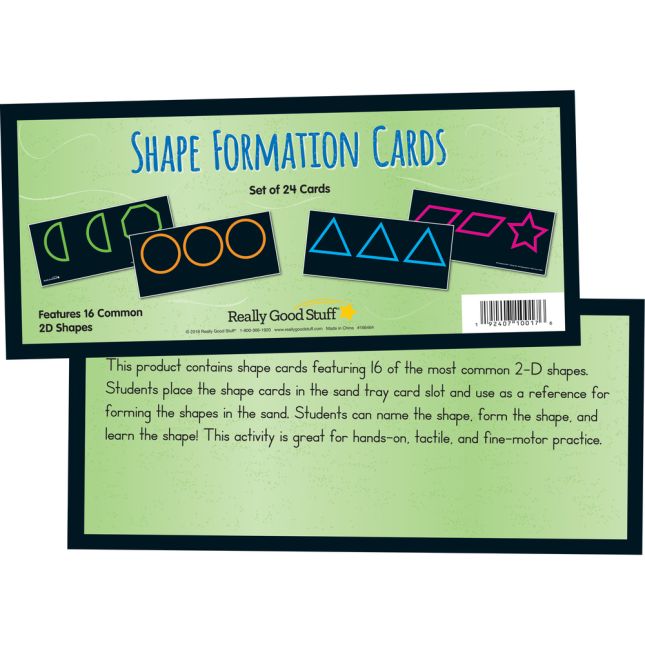 Shape Formation Cards - 24 cards