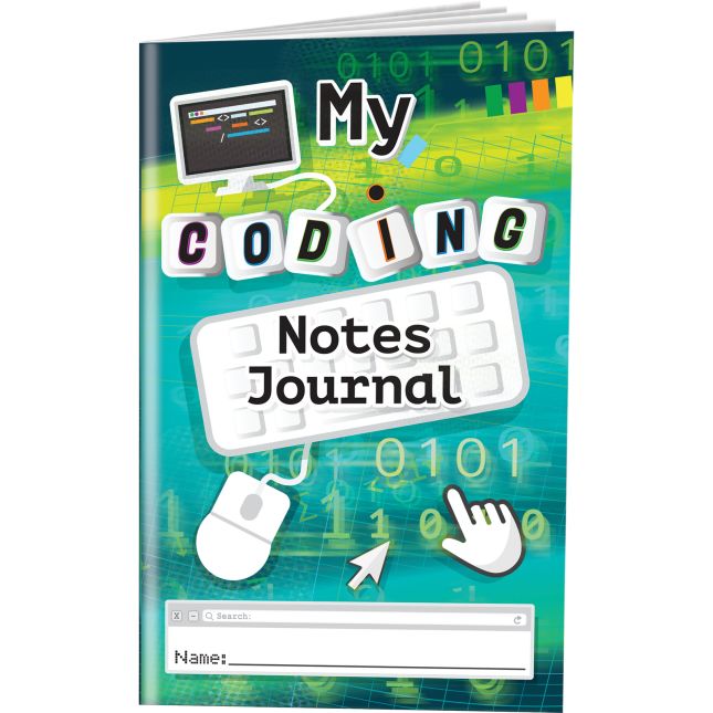 Really Good Stuff® My Coding Notes Journals - 24 journals