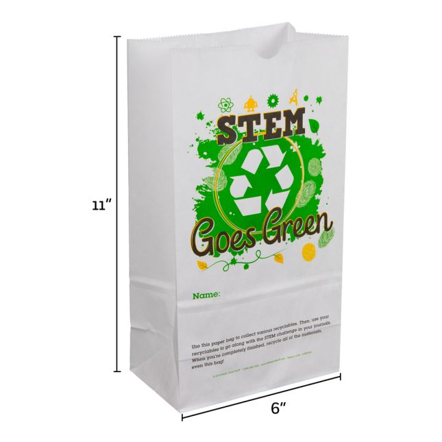 Really Good Stuff® Go Green Paper Bags - 36 bags