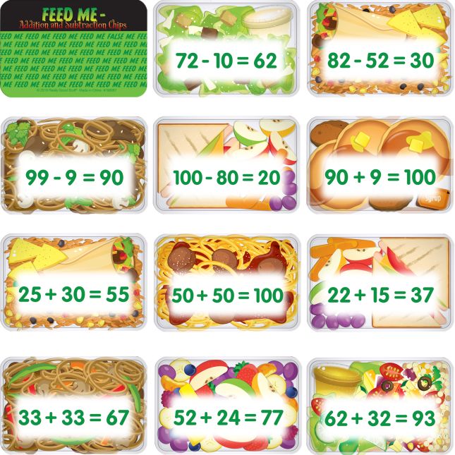 Math Chips - Set of 100