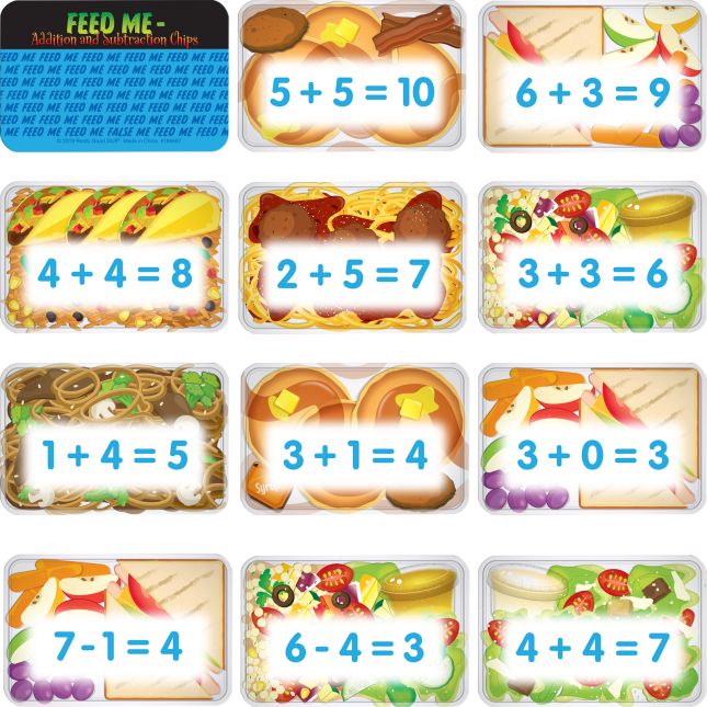 Math Chips - Set of 100