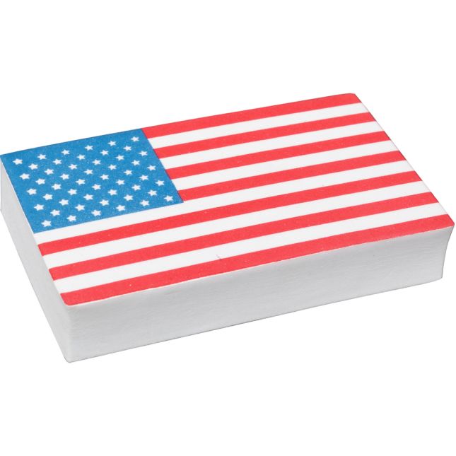 Star-Spangled Teacher Whiteboard Eraser - 1 eraser