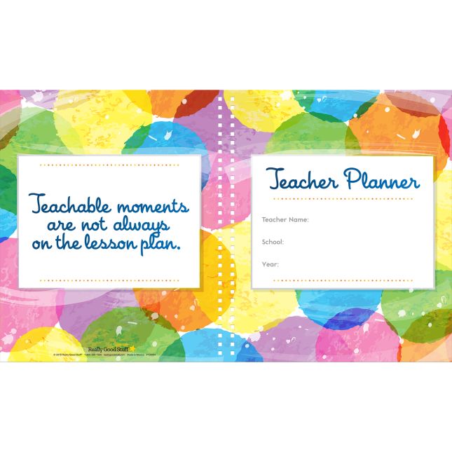 Teacher Planner - 1 planner