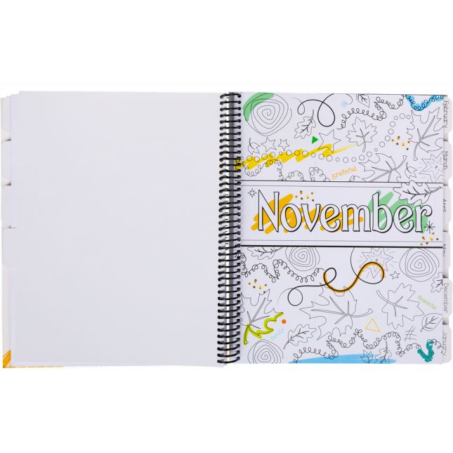 DIY Teacher Coloring Book Planner - 1 teacher planner