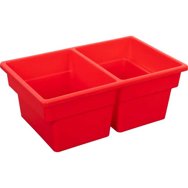 Two-Compartment All-Purpose Bin  Single - 1 bin