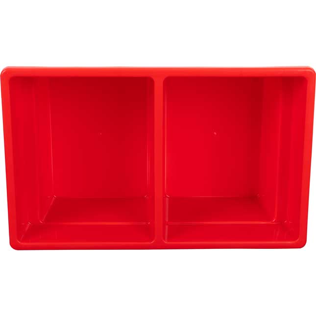 Two-Compartment All-Purpose Bin  Single - 1 bin