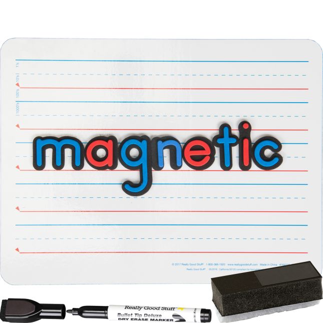 12" X 9" Magnetic Two-Sided Dry Erase Board Set - 24-Pack