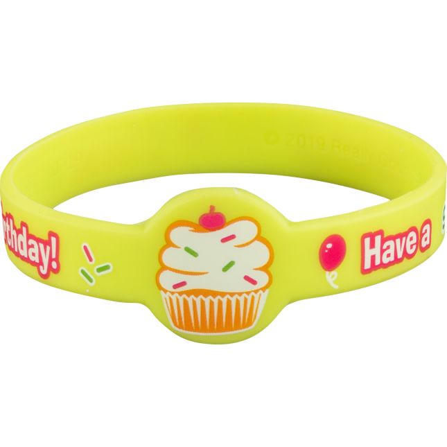 Cupcake Birthday Bracelets - 24 bracelets