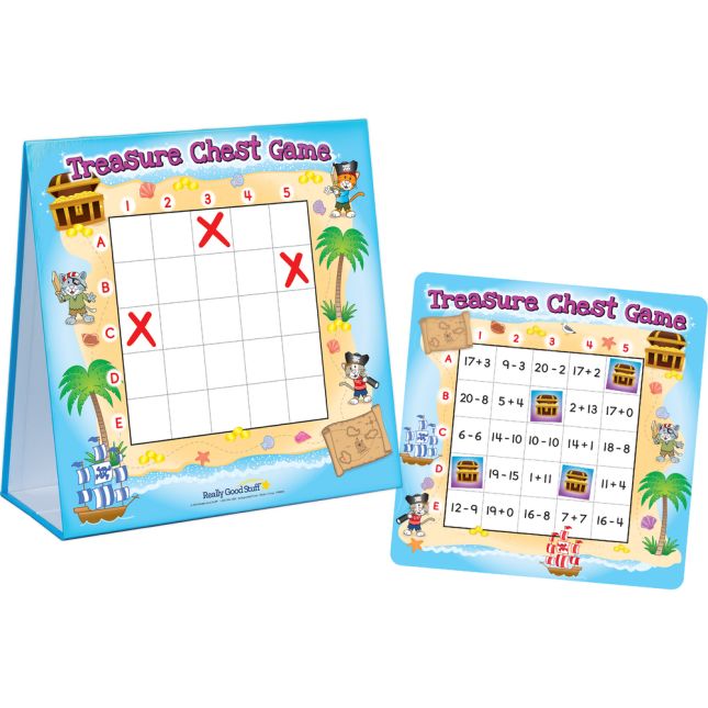 Treasure Chest Addition And Subtraction Game - 1