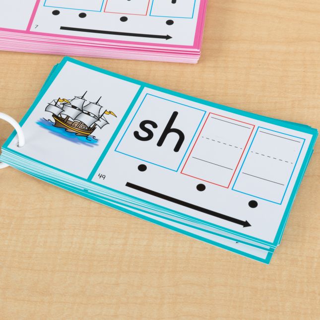 Really Good Stuff® Tap and Write Blends And Digraphs - 124 cards