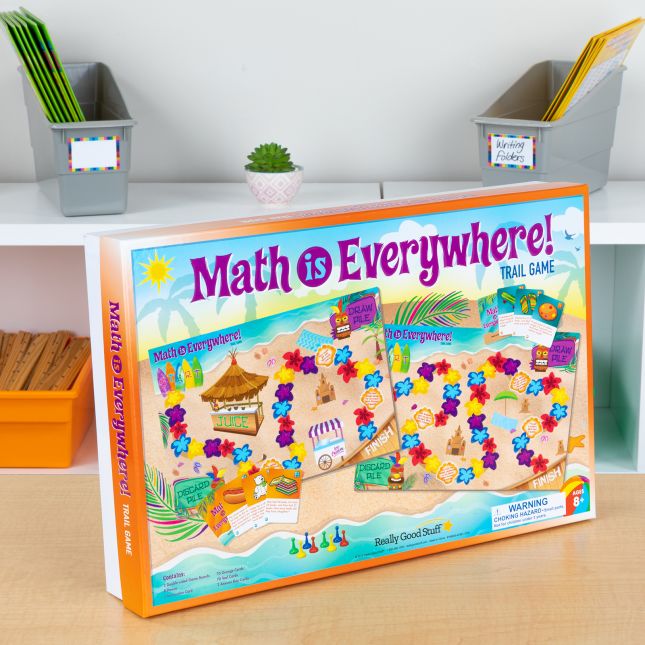 Math Is Everywhere! Trail Game  Intermediate - 1 game