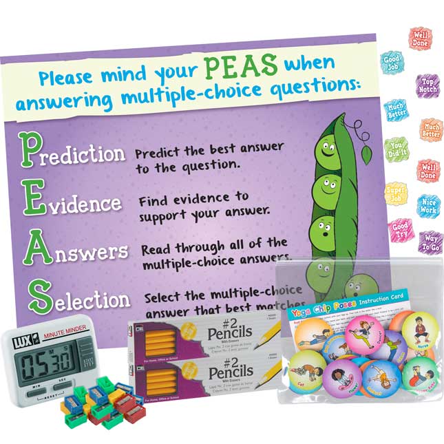 Test Takers Kit - 1 multi-item kit