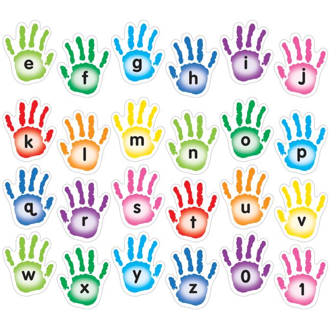 EZ Stick High-Five Letters, Numbers, Shapes, And Colors - 108 decals