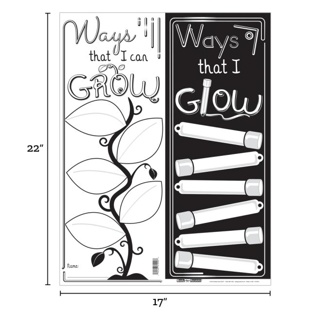 Ready-To-Decorate GROW And GLOW Posters - 24 posters_1