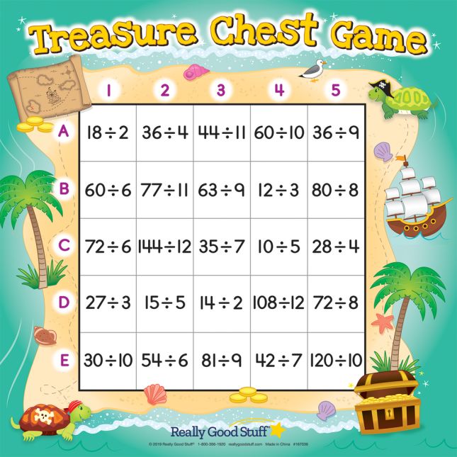 Treasure Chest Division Game - 1 game