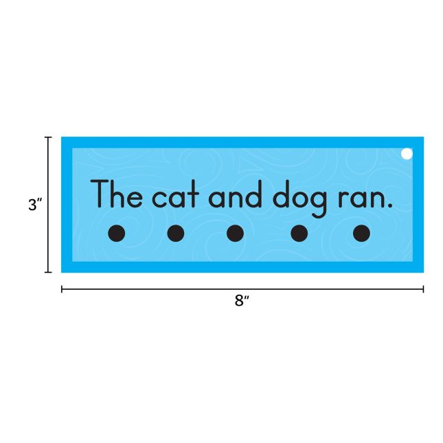 Tap And Track Tactile Sight Words And Sentence Cards - 100 cards