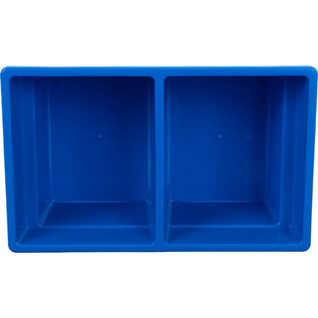 Really Good Stuff® Two-Compartment All-Purpose Bins - Set Of 12; Single Color