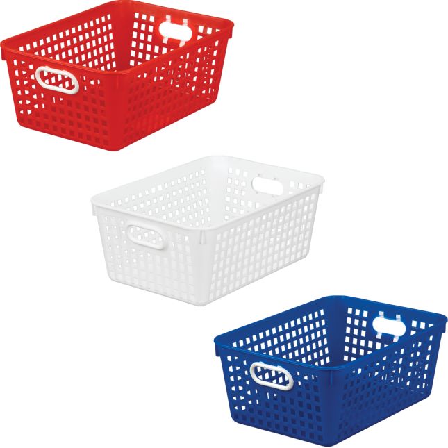 Large Baskets – Patriotic – Set Of 6