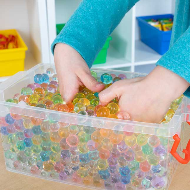 Really Good Stuff® Sensory Bin Kit – 3 Stations - 1 multi-item kit