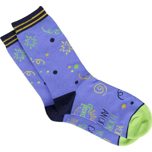 Teacher Off Duty Socks - 1 pair of socks_0